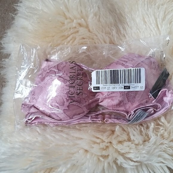 VICTORIA'S SECRET SWIM Twist Removable Push-Up Bikini Top 32B NWT - Picture 4 of 7